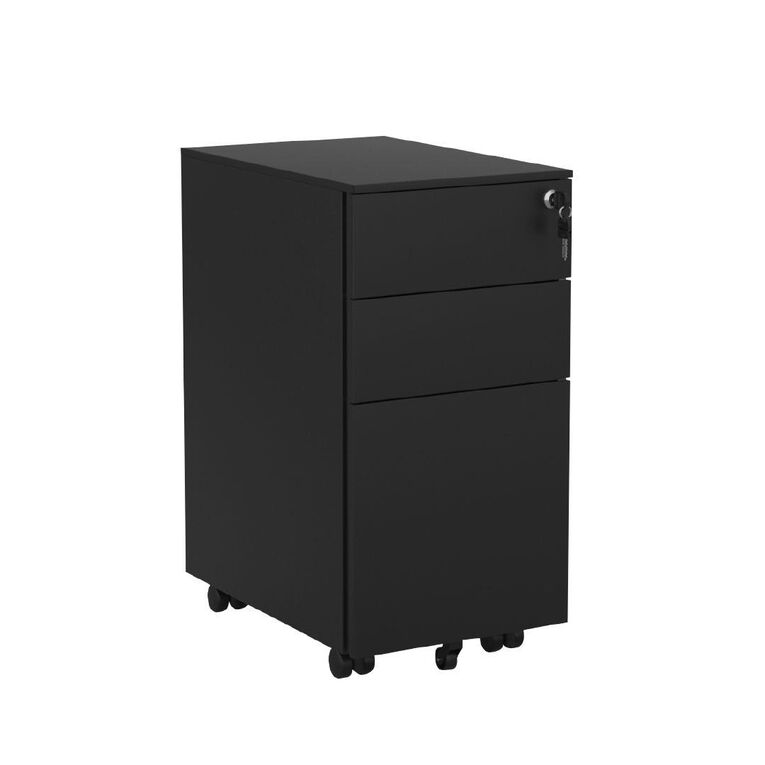 Knights Boost Slimline Metal Mobile 2 Drawer File