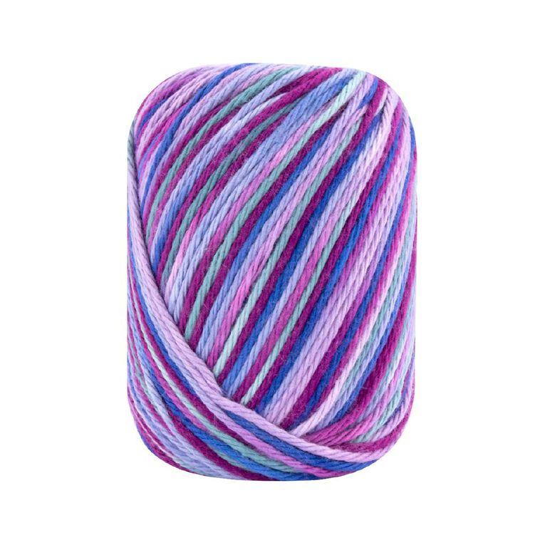 Birch Cotton Print 4Ply Worsted 100% Cotton 65G Orchid Bloom