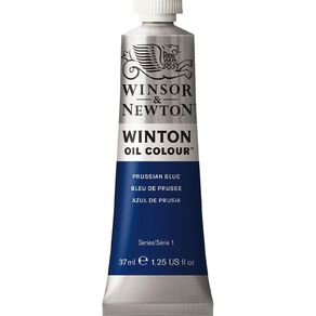 Winsor & Newton Winton Oil Paint 37ml Prussian Blue Mid
