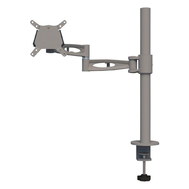 Accent Accent Quick Ship Single Monitor Arm Silver