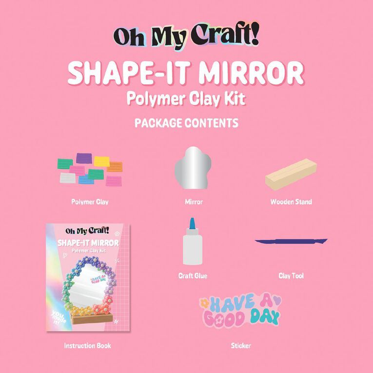 OMC OMC! DIY Mirror Polymer Clay Kit