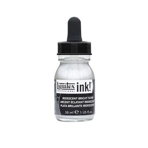 Liquitex Ink 30ml Iridiscent Silver