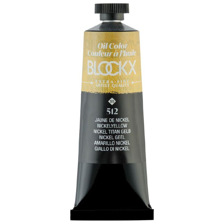 BLOCKX Oil Tube 35ml S5 512 Nickel Yellow