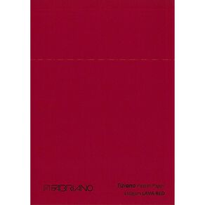 Fabriano Tiziano Pastel Paper 50cm x 65cm Lava Red Red Mid
