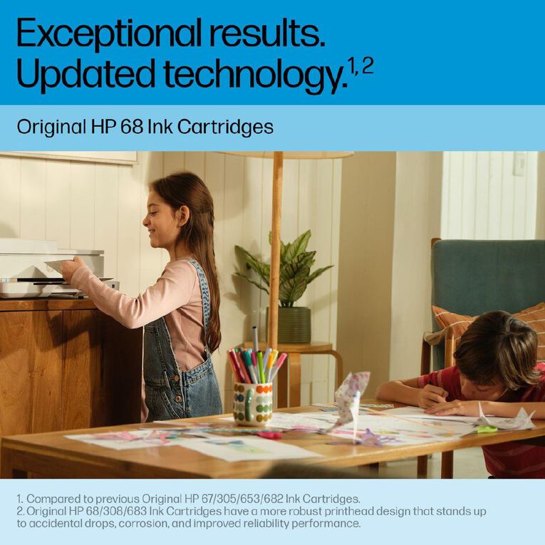 HP 68 Black Original Ink Cartridge 160 Pages