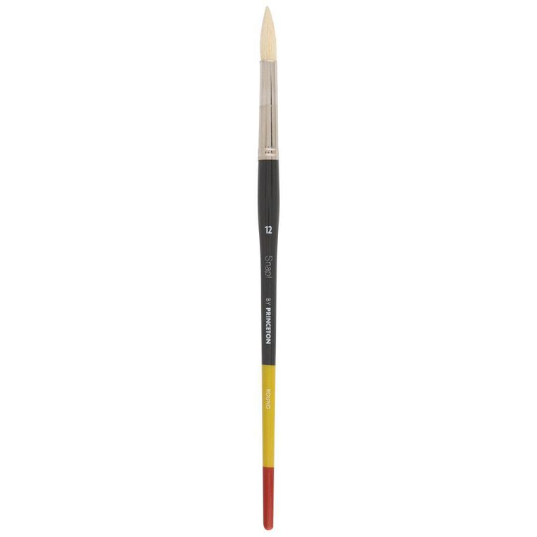 Princeton Snap Brush Long Handle Bristle Round 12
