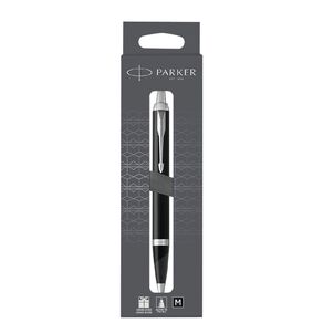 Parker IM Matte Black with Chrome Trim Ballpoint Pen Black