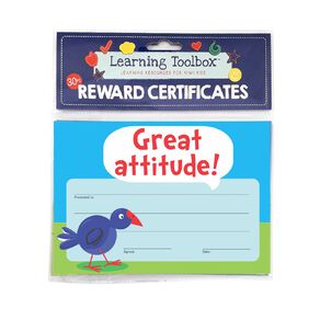 Learning Toolbox Reward Certificates Pukeko 30 Pieces A5