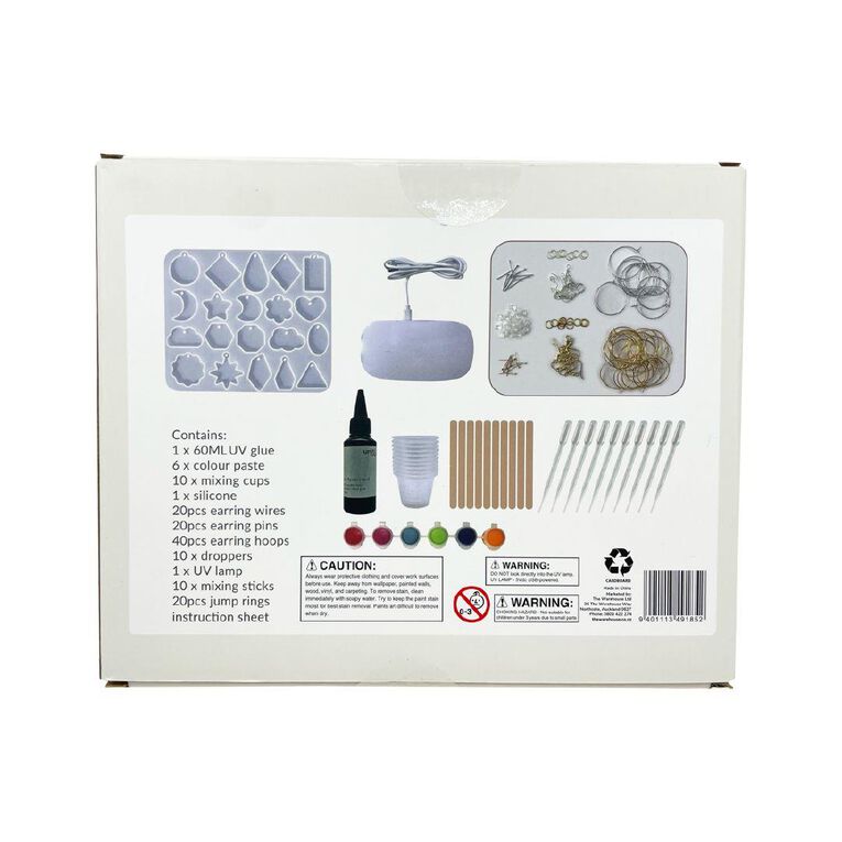 Uniti UV Resin Kit with Lamp