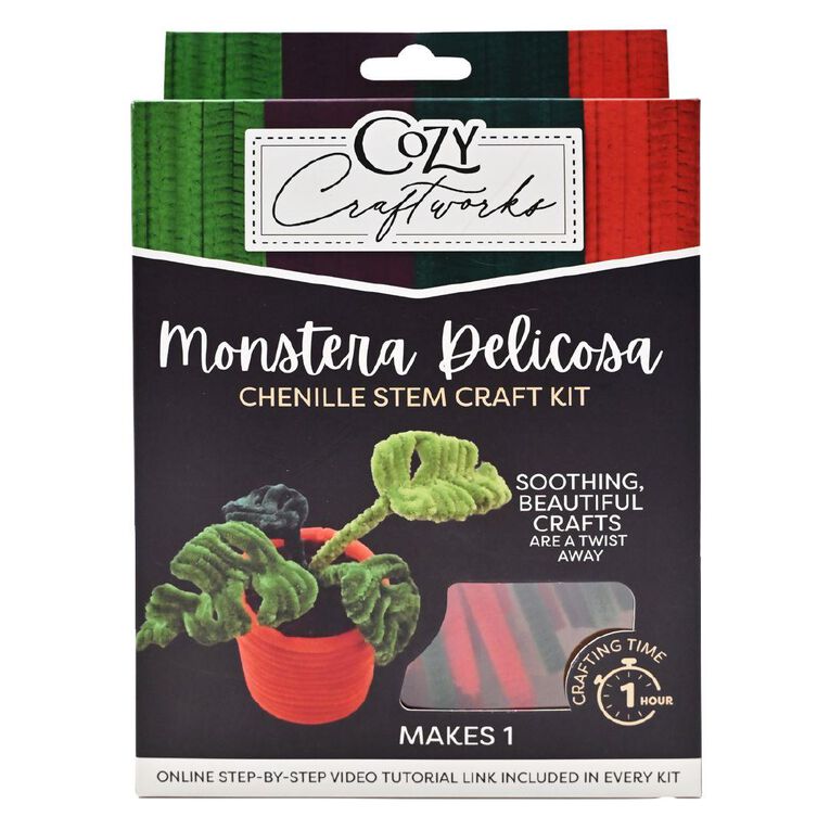 Uniti Adults Chenille Stem Monstera