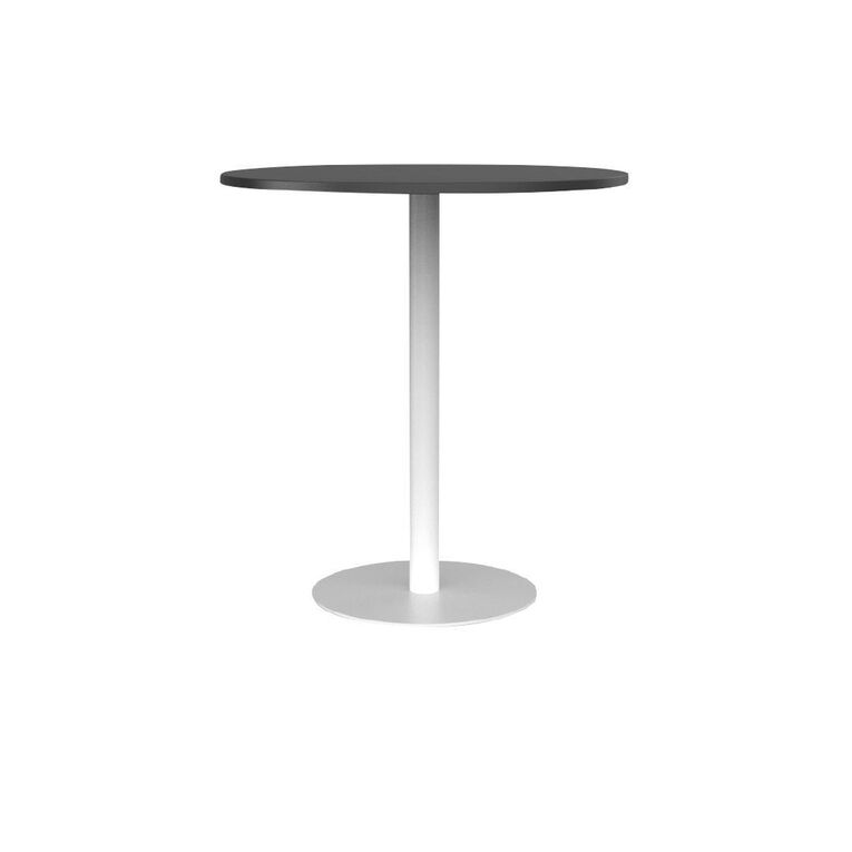 Knights Polo Bar Leaner 1000 Round Black Top