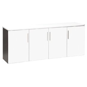 Jasper J Emerge Wood Doors Credenza 1800 White/Ironstone