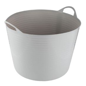 Living & Co Round Flexi Tub Grey 42L