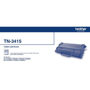 Brother Toner TN3415 Black 3000 Pages