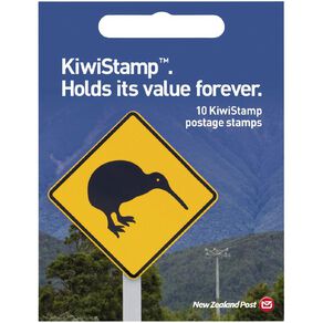 New Zealand Post KiwiStamp Booklet 10 Stamps