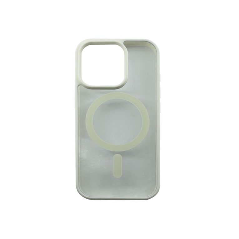 Tech.Inc Clear Magsafe Phone Case For iphone 16 Pro TI00131WH White