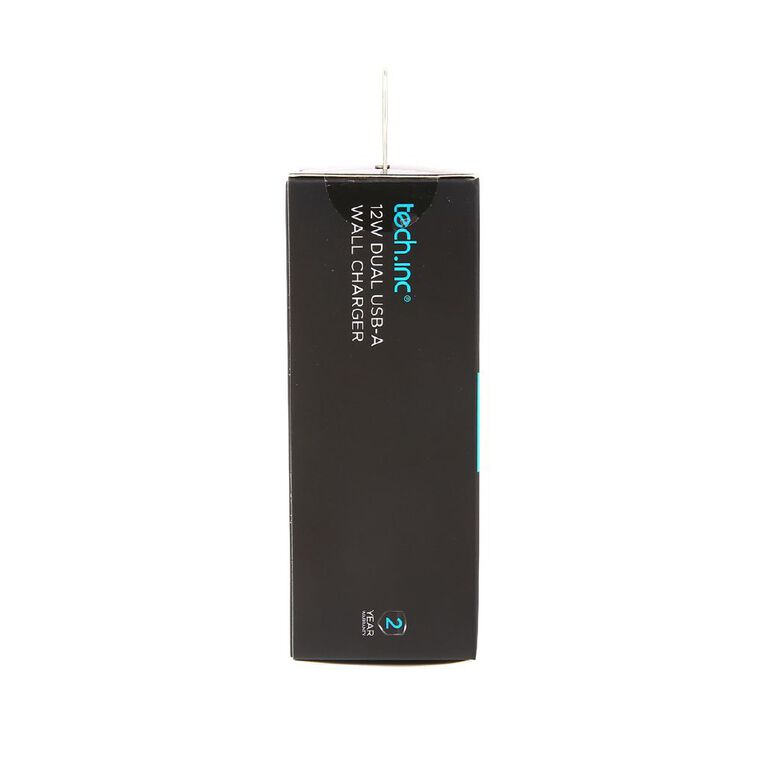 Tech.Inc 12W Dual USB-A Wall Charger TI0123B
