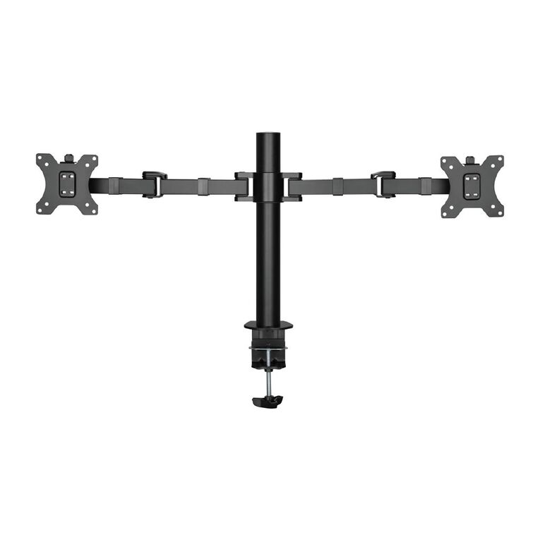 Bracom Dual Monitor Steel Articulating Monitor Arm Black