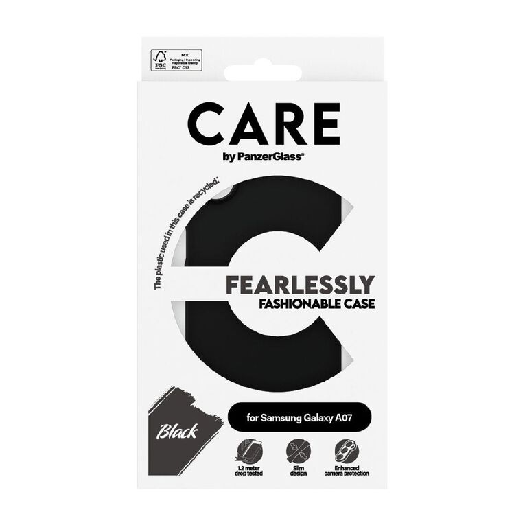 PanzerGlass SAFE by Panzer Case For Samsung Galaxy A07 Black