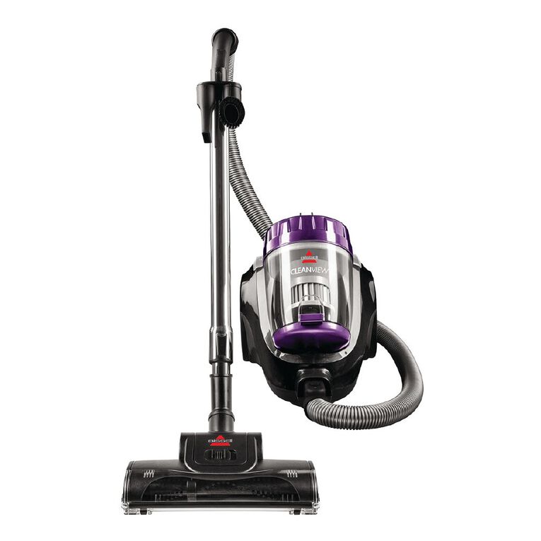 Bissell CleanView Canister Multi-Cyclonic Turbo Vacuum Purple/Black
