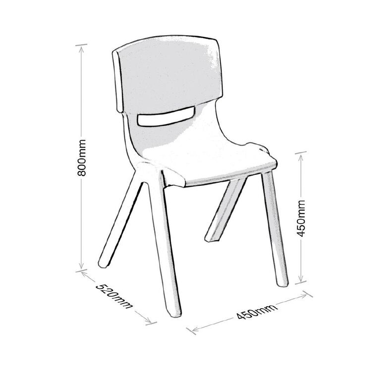 Eden Eden Squad Indoor/Outdoor Stacker Chair Lime