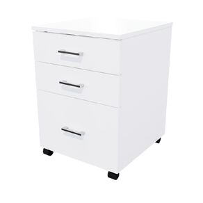 Zealand 3 Drawer Mobile White