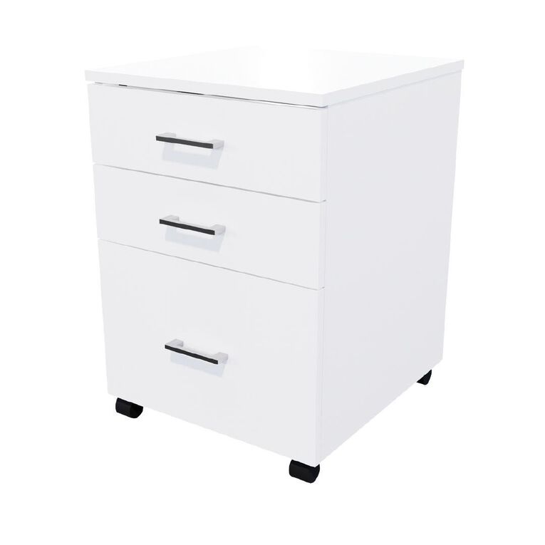 Zealand 3 Drawer Mobile White
