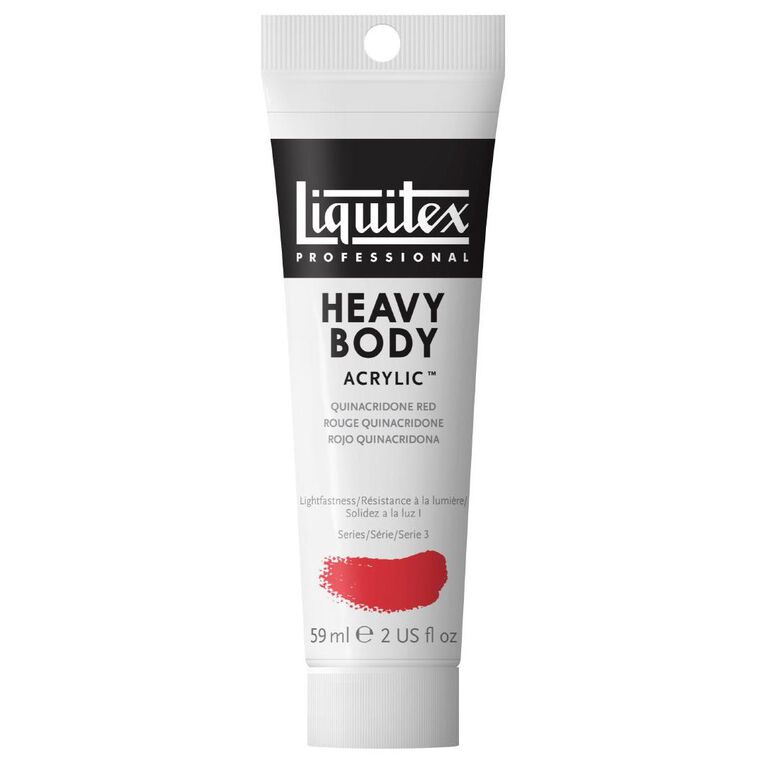 Liquitex Heavy Body Acrylic 59ml Quin Red