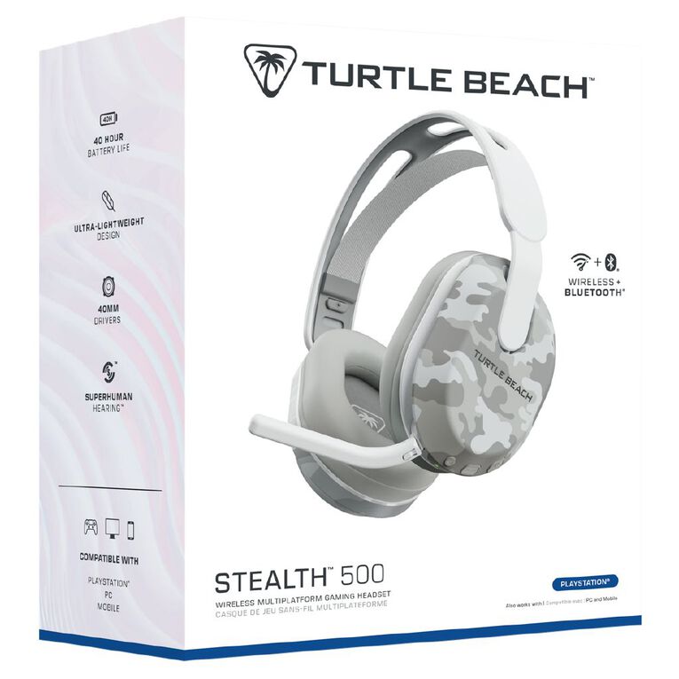 Turtle Beach Stealth 500P Wireless Gaming Headset - Arctic Camo