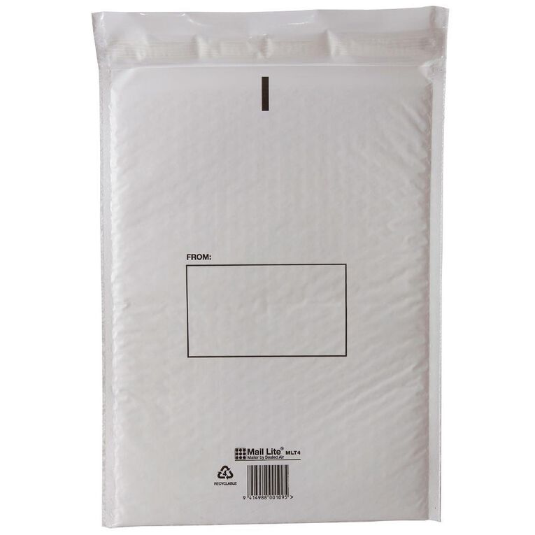Sealed Air Bubble Mailer Envelope #4 237mm x 340mm