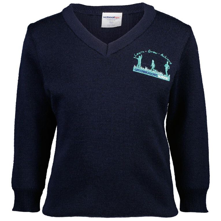 Schooltex Greenmeadows School V-Neck Jersey