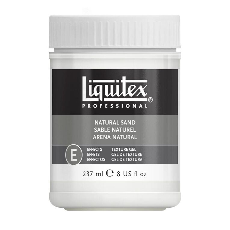 Liquitex Natural Sand Texture Gel 237ml Natural