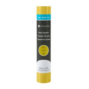 Silhouette Heat Transfer Vinyl 12in x 3ft Yellow