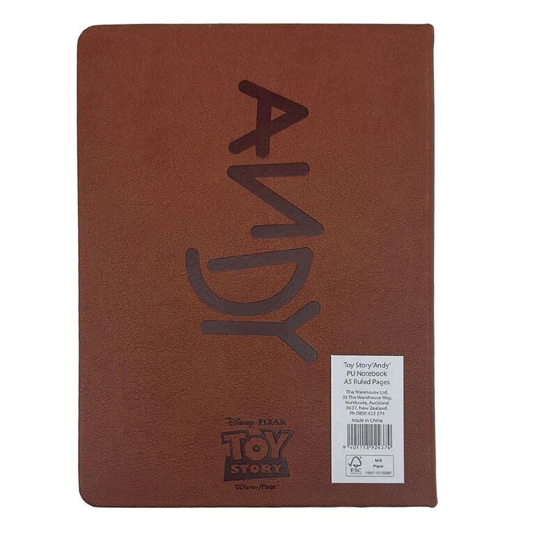 Toy Story Andy Pu A5 Notebook