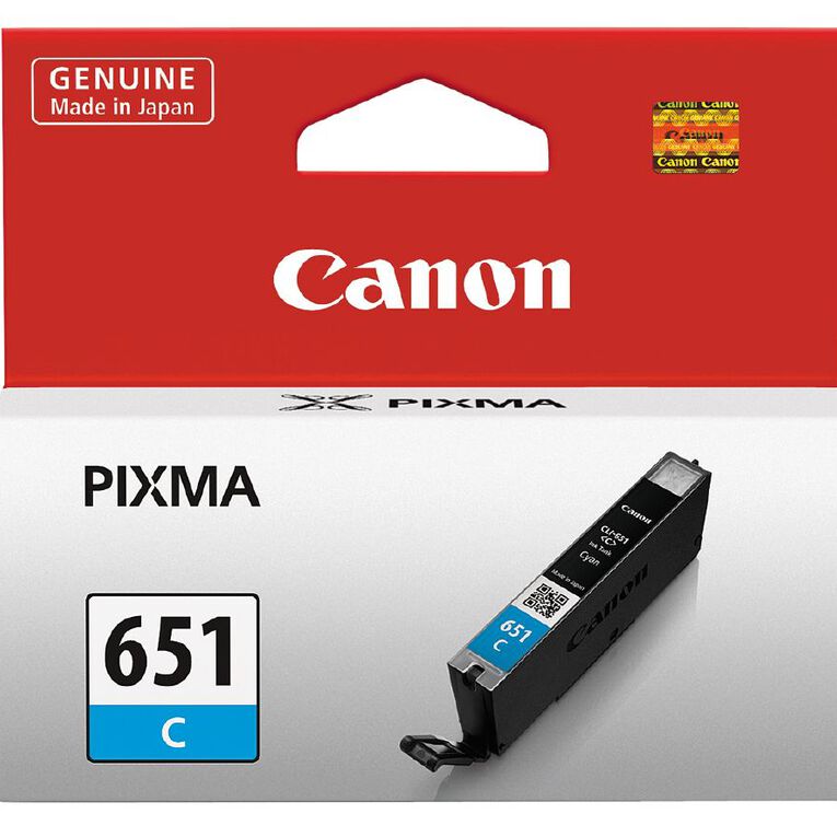 Canon Ink CLI651 Cyan 330 Pages