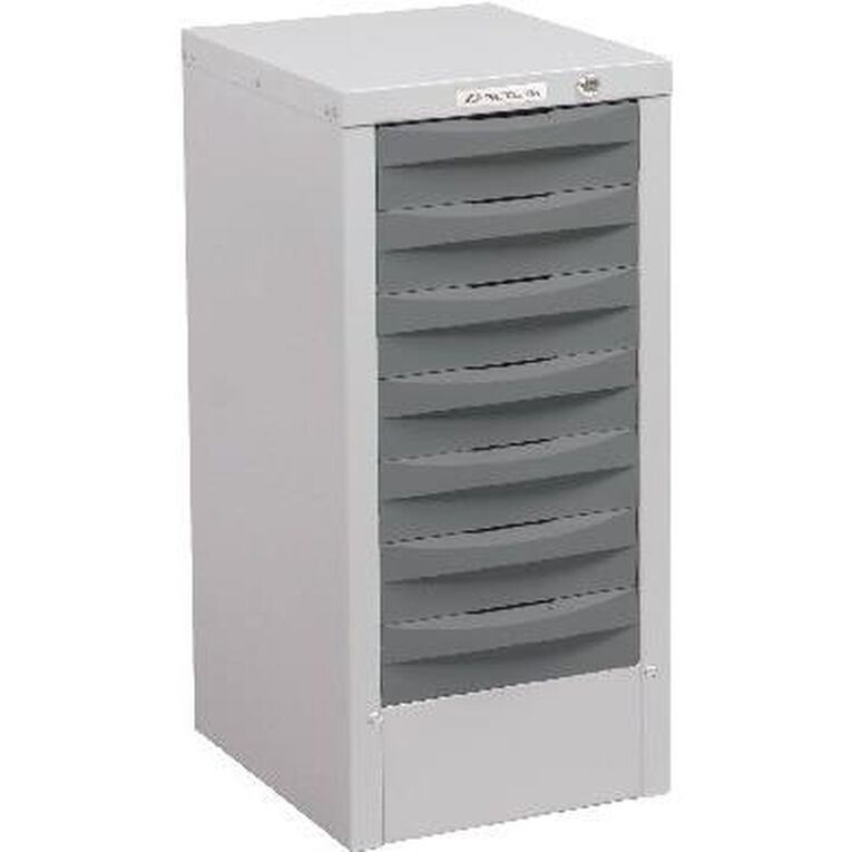 Precision Multi 7 Drawer Silver Grey