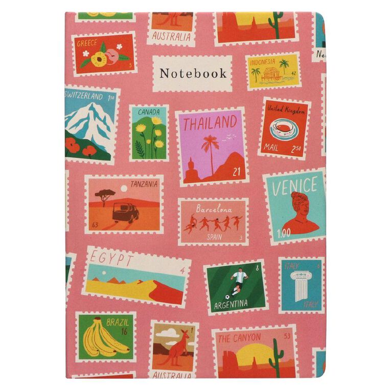 Uniti Stationery Postcard A5 Notebook