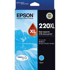 Epson Ink 220XL Cyan 450 Pages