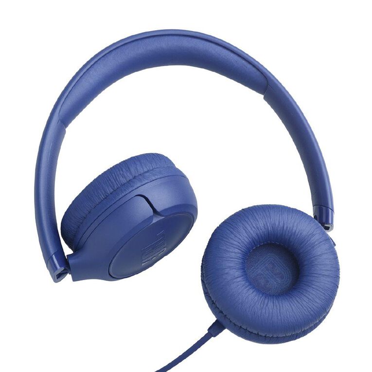 JBL JBL Tune 530 Wired USB-C On-Ear Headphones - Blue