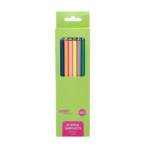 Uniti Kids Playful Simplicity Hb 6 Pack Pencil