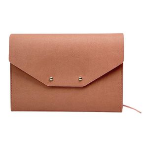 Uniti Stationery Pu A5 Journal Wallet Pink