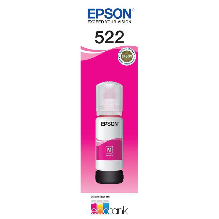 Epson Ink T522 Magenta 65ml 7500 Pages