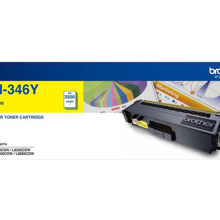 Brother Toner TN346 Yellow 3500 Pages
