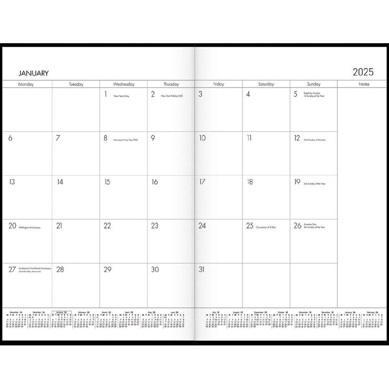 Collins 2027 Monthly Planner Assorted A4