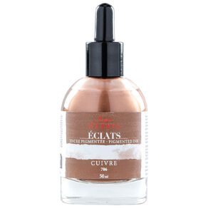 Jacques Herbin Eclats Pigmented Ink Copper 50ml