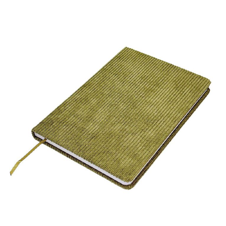 Uniti Stationery Corduroy Notebook A5 Green