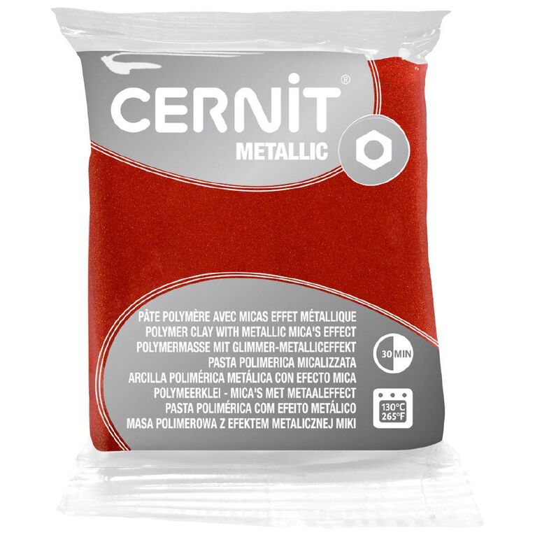 Cernit Polymer Clay Metallic 56g Copper