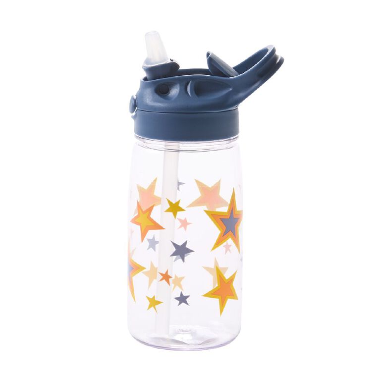 Living & Co All Over Generic Plastic Bottle Stars Blue 500ml