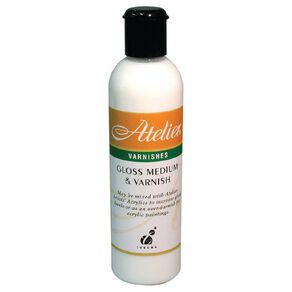 Atelier Gloss Medium & Varnish 250ml