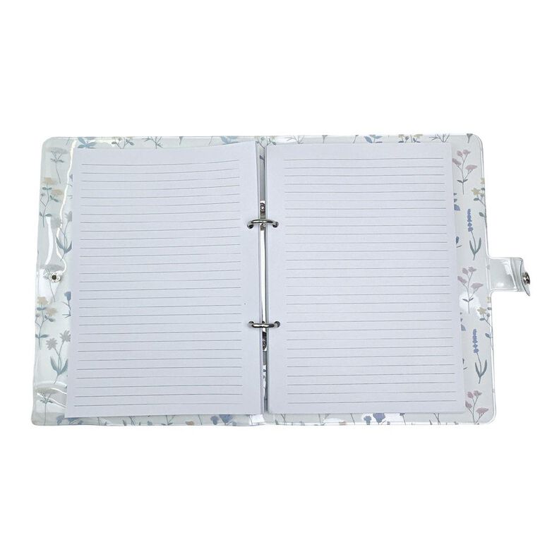 Uniti Stationery Country Calling A5 Pvc Notebook Flower